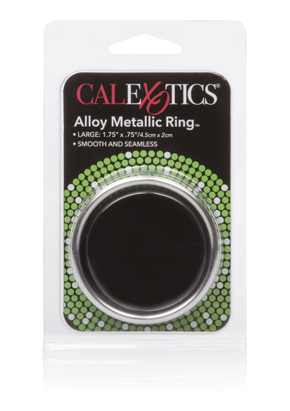 CalExotics Alloy Metallic Ring - Large SILVER - 4