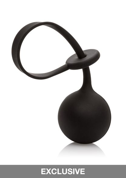 CalExotics Silicone Weighted Lasso Ring BLACK - 0