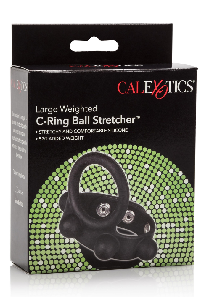C-Ring Ball Stretcher Large-w BLACK - 0