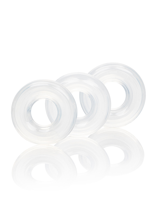 CalExotics Set of 3 Silicone Stacker Rings