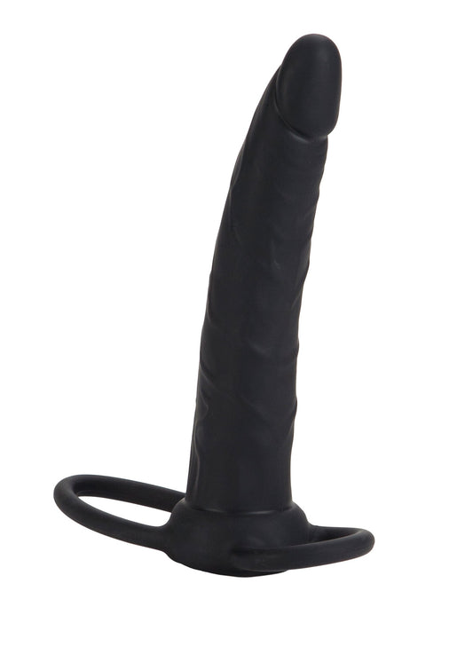 CalExotics Silicone Love Rider Dual Penetrator - Zwart