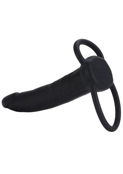 CalExotics Silicone Love Rider Dual Penetrator BLACK - 2