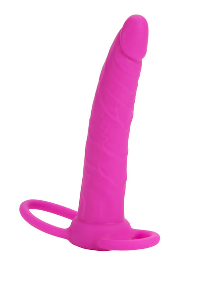 CalExotics Silicone Love Rider Dual Penetrator PINK - 3