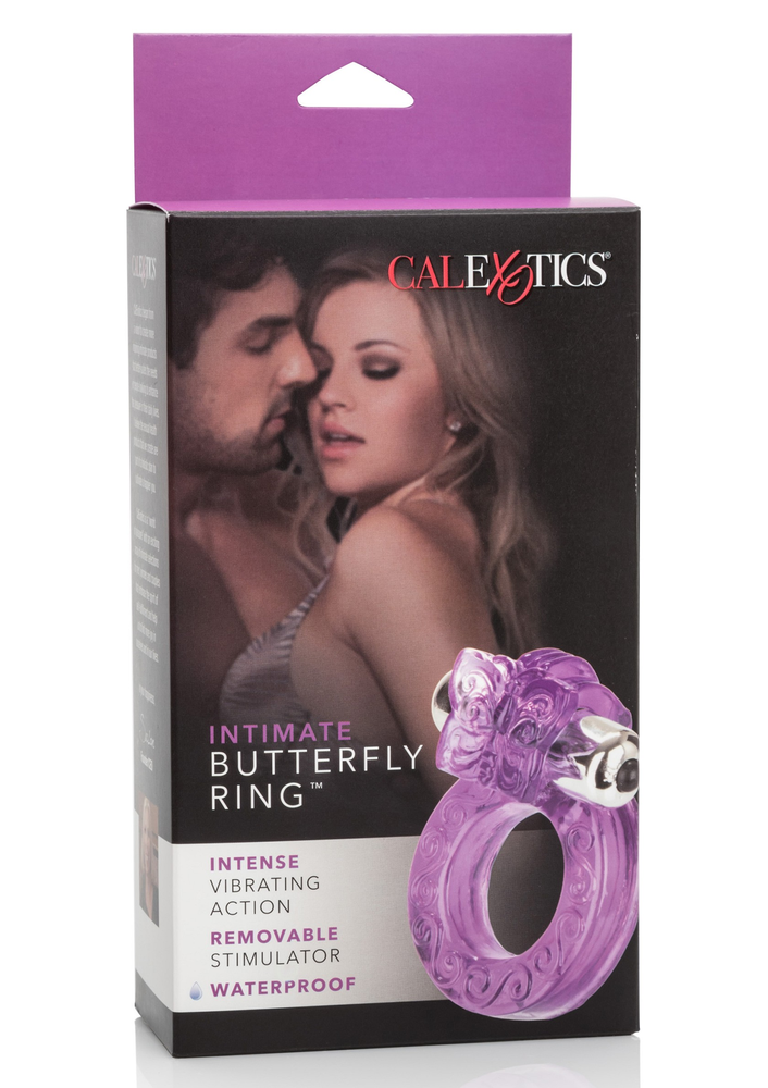 CalExotics Intimate Butterfly Ring PURPLE - 0