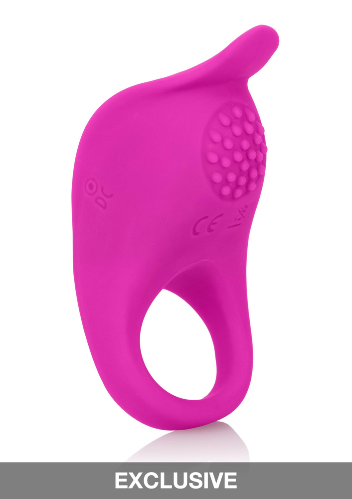 CalExotics Silicone Rechargeable Teasing Enhancer PINK - 4