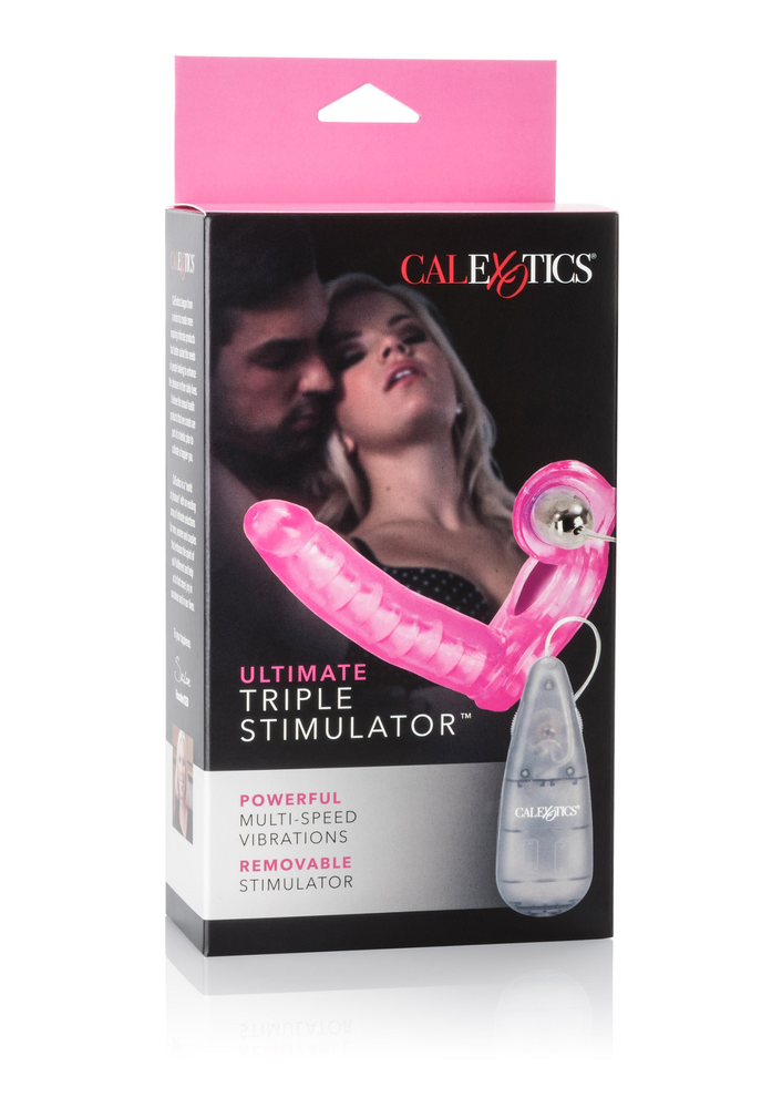 CalExotics Ultimate Triple Stimulator PINK - 1