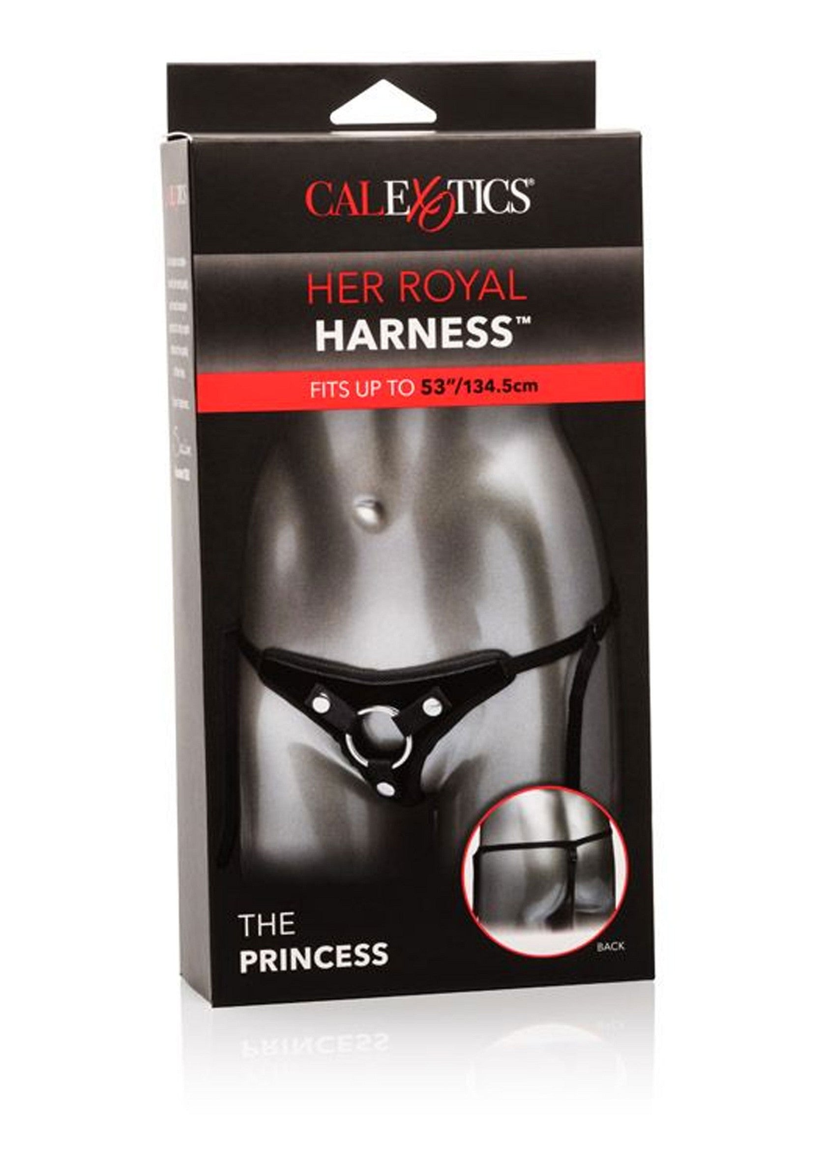 CalExotics Her Royal Harness The Princess BLACK - 1