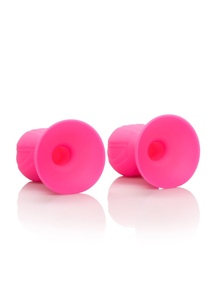 CalExotics Nipple Play Silicone Pro Nipple Suckers PINK - 2