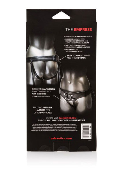 CalExotics Her Royal Harness The Empress BLACK - 2