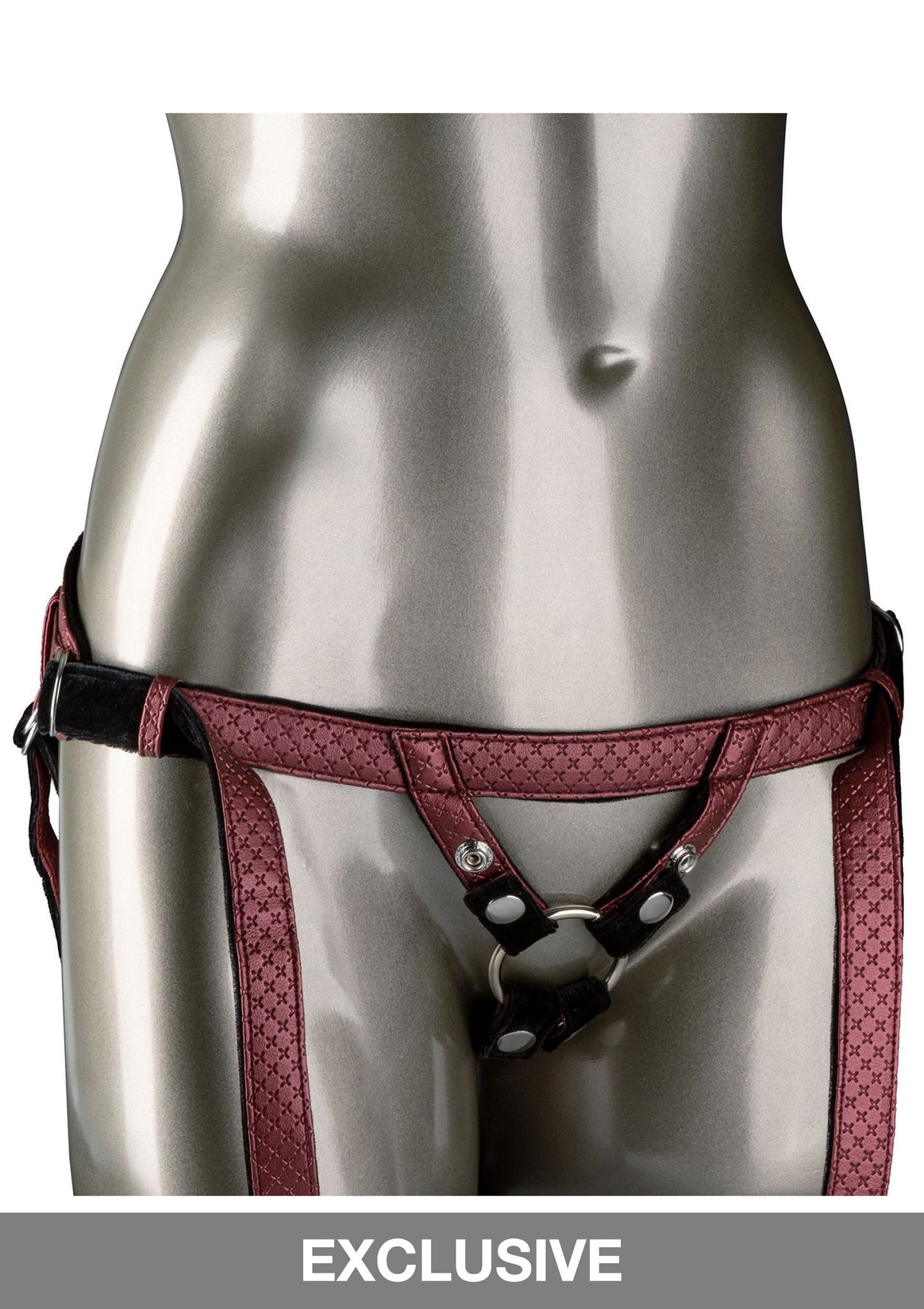 CalExotics Her Royal Harness The Regal Duchess RED - 5