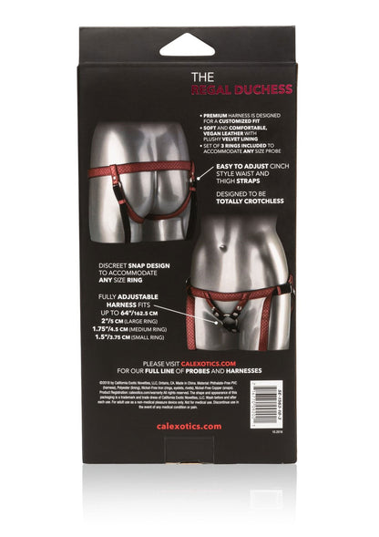 CalExotics Her Royal Harness The Regal Duchess RED - 2
