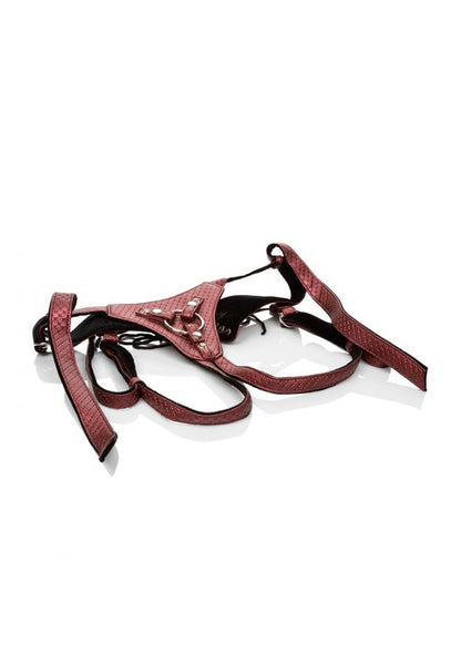 CalExotics Her Royal Harness The Regal Queen RED - 3