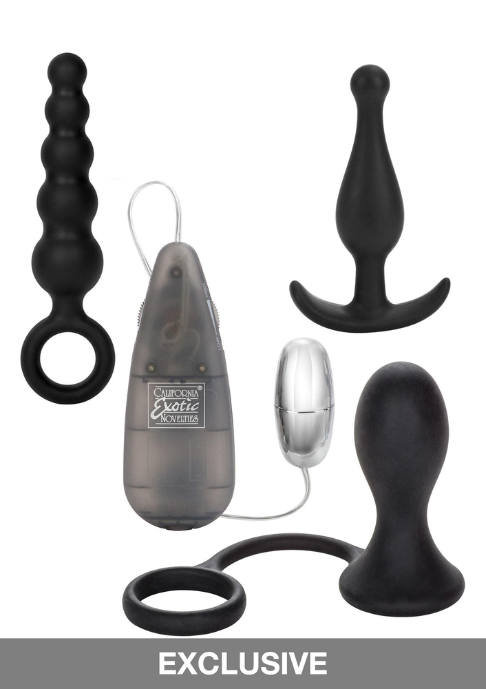 CalExotics His Prostate Training Kit BLACK - 9