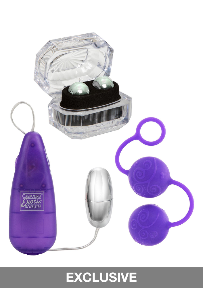 CalExotics Hers Kegel Kit PURPLE - 0