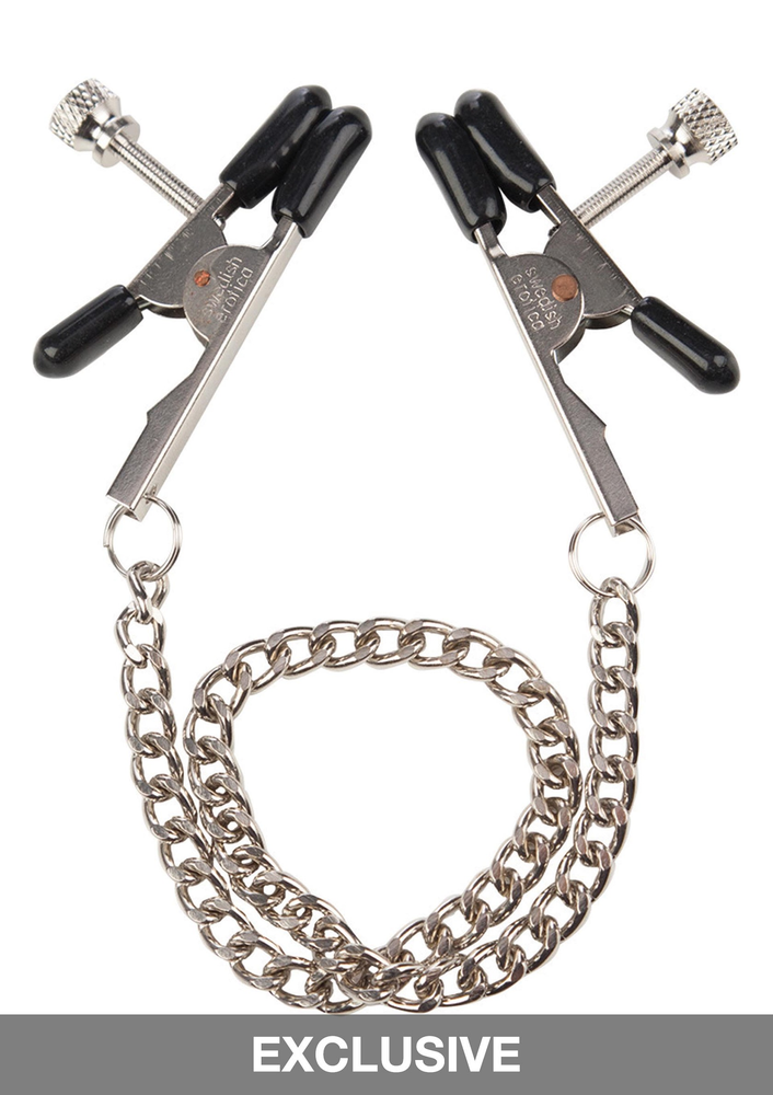 CalExotics Nipple Play Bull Nose Nipple Clamps METAL - 1