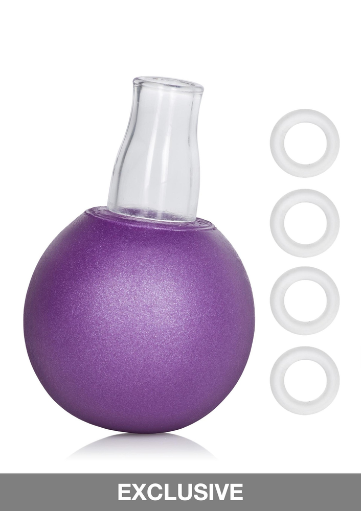 CalExotics Nipple Play Nipple Bulb PURPLE - 2