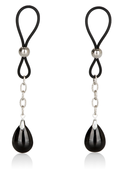 CalExotics Nipple Play Non-Piercing Nipple Jewelry BLACK - 2