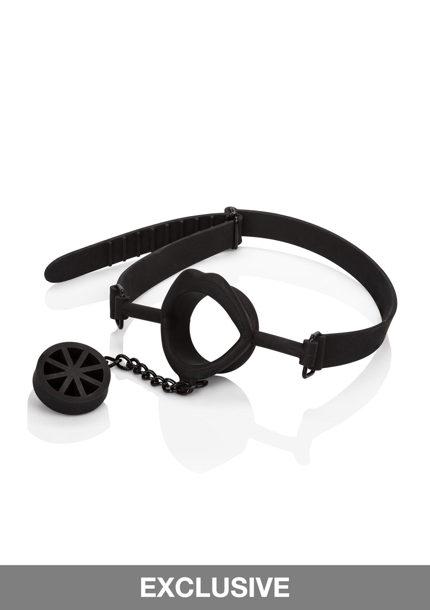 CalExotics Scandal Silicone Stopper Gag BLACK - 2