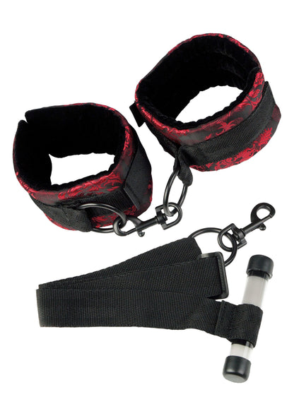 CalExotics Scandal Over The Door Cuffs BLACK - 0