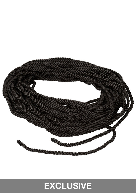 CalExotics Scandal BDSM Rope 98.5'/30 m - Zwart