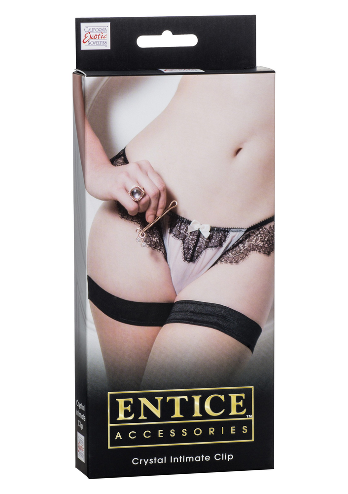 CalExotics Entice Accessories Crystal Intimate Clip GOLD - 0