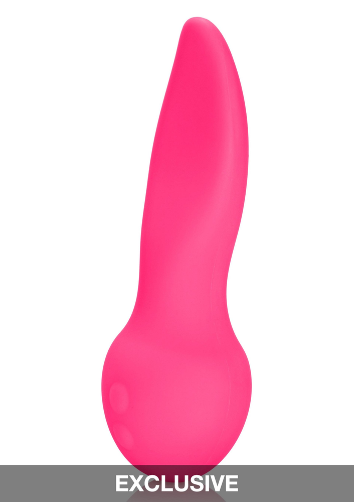 CalExotics Mini Marvels Silicone Marvelous Flicker PINK - 0