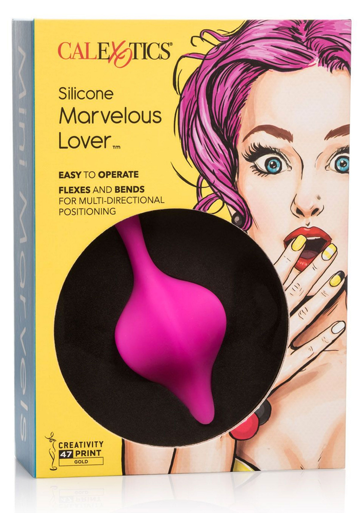 CalExotics Mini Marvels Silicone Marvelous Lover PINK - 1