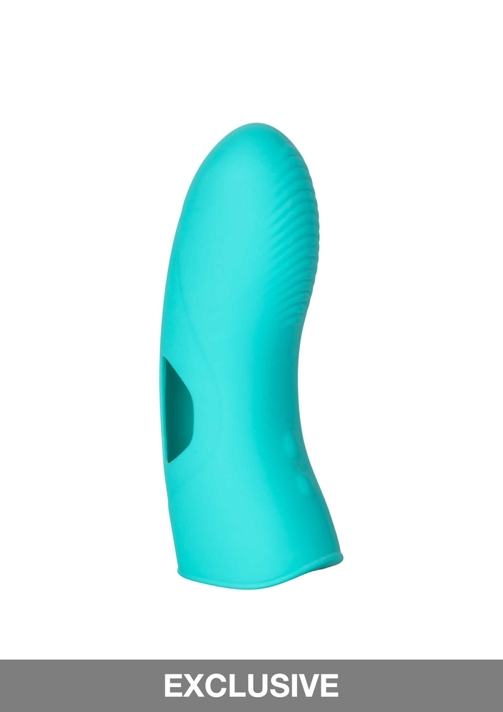 CalExotics Mini Marvels Silicone Marvelous Tickler AQUA - 0