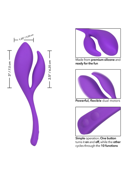 CalExotics Silicone Marvelous Climaxer PURPLE - 3