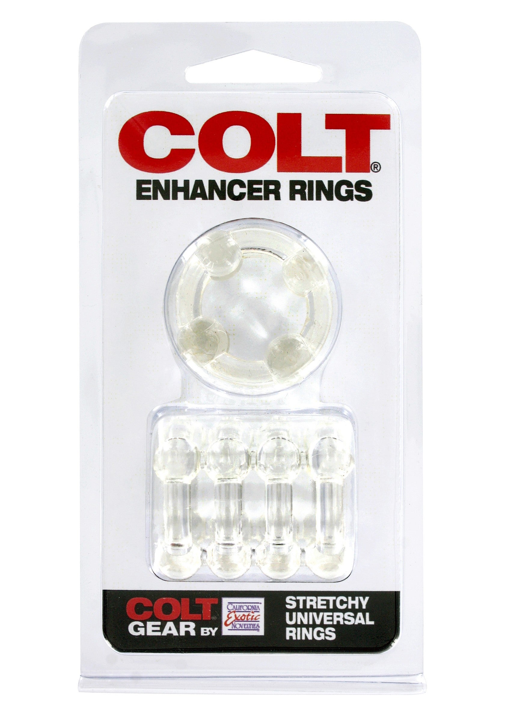 CalExotics COLT Enhancer Rings TRANSPA - 1