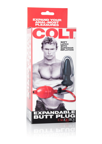 CalExotics COLT Expandable Butt Plug BLACK - 8