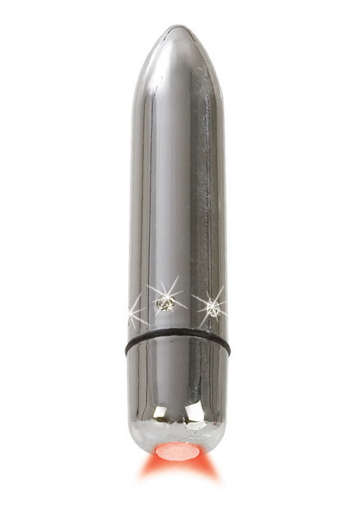 CalExotics Crystal High Intensity Bullet SILVER - 1