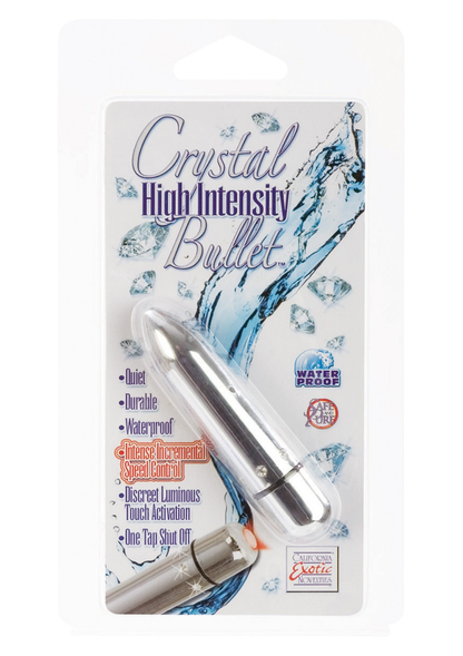 CalExotics Crystal High Intensity Bullet SILVER - 2