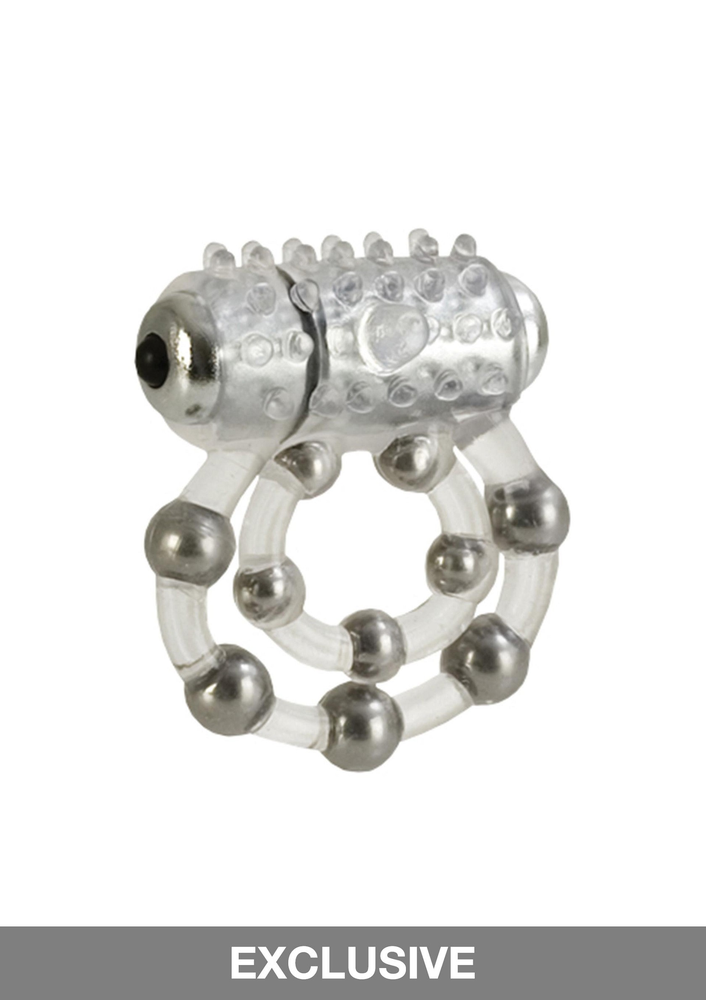 CalExotics 10 Bead Maximus Ring TRANSPA - 0