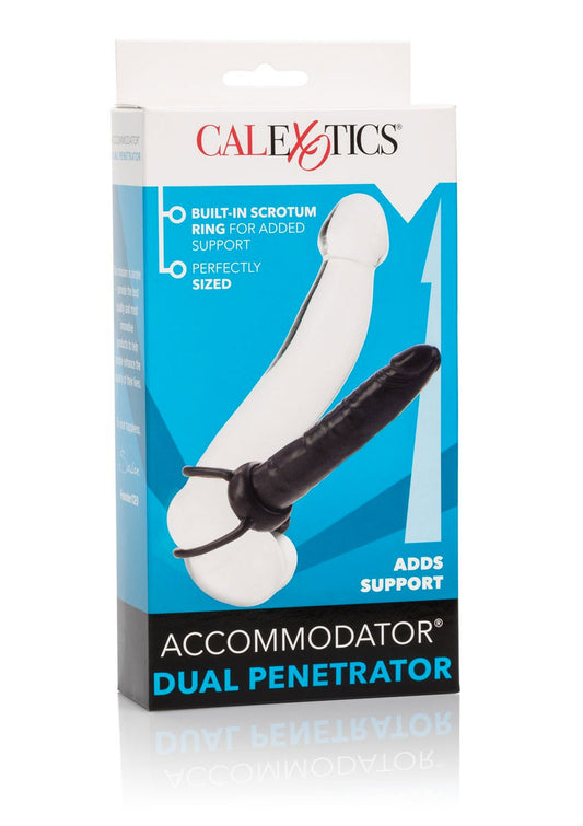 CalExotics Accommodator Dual Penetrator - Zwart