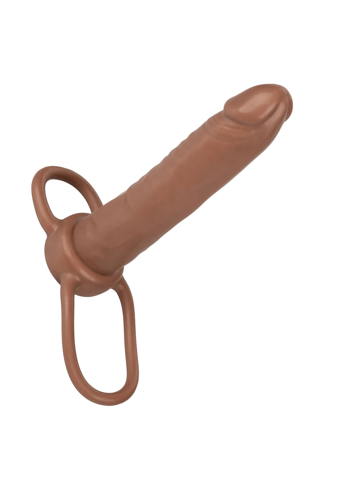 CalExotics Accommodator Dual Penetrator BROWN - 8