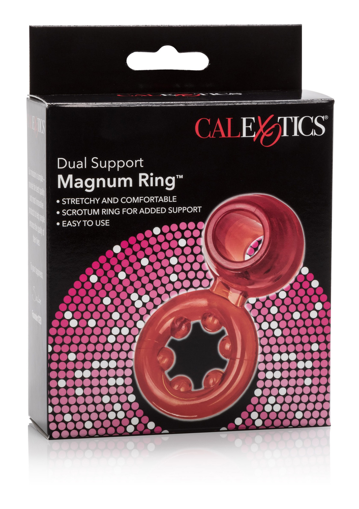 CalExotics Dual Support Magnum Ring RED - 0