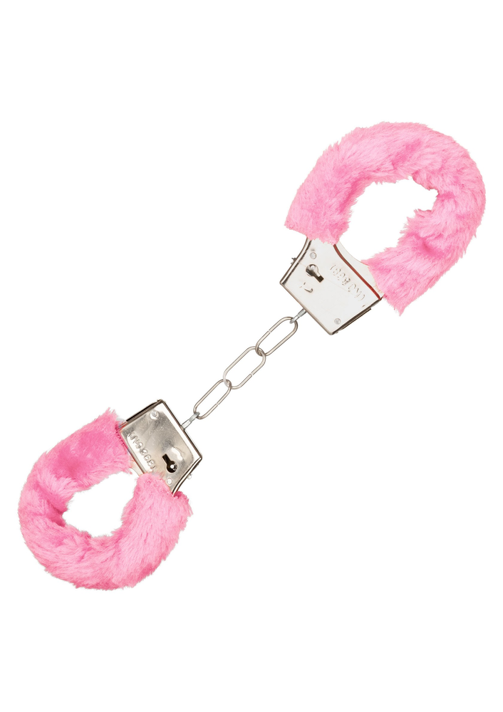 CalExotics Playful Furry Cuffs PINK - 4