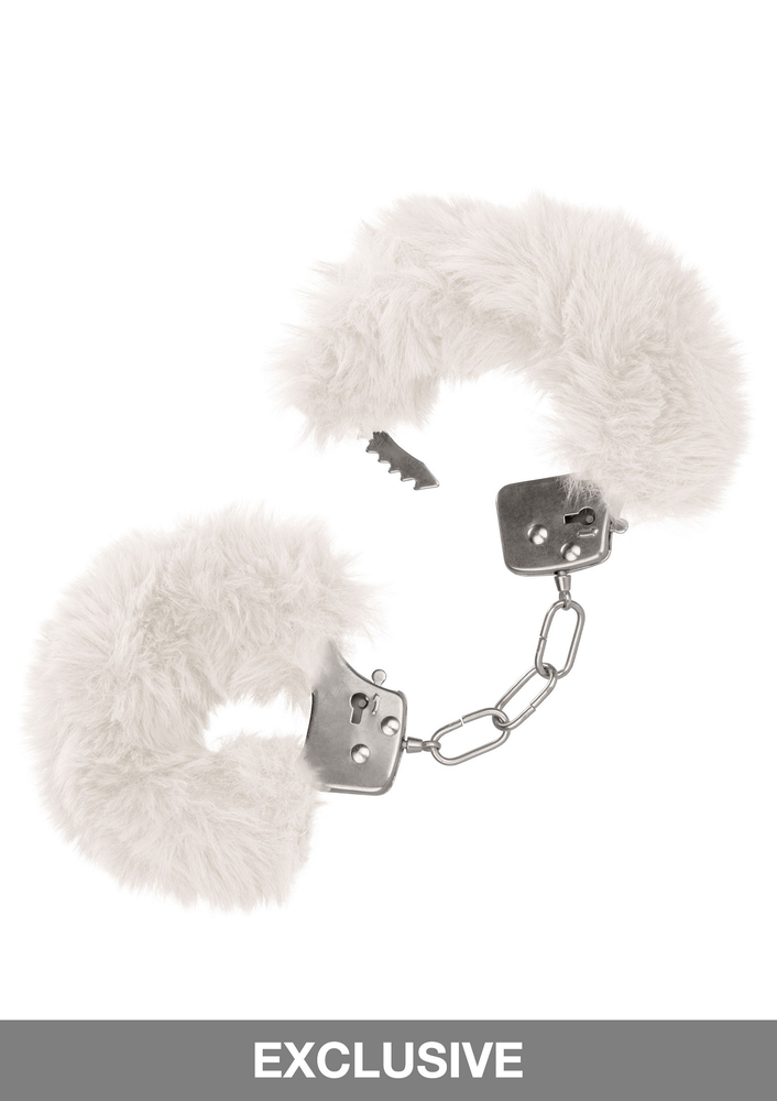CalExotics Ultra Fluffy Furry Cuffs BLACK - 0