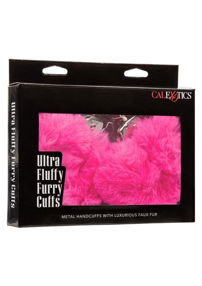 CalExotics Ultra Fluffy Furry Cuffs PINK - 8