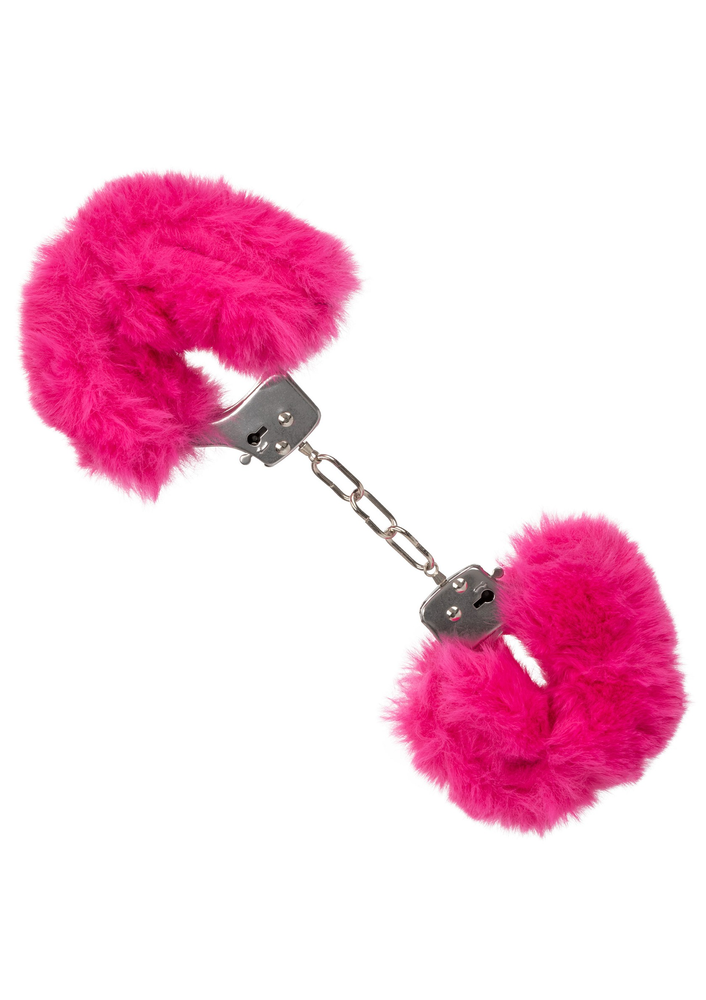 CalExotics Ultra Fluffy Furry Cuffs PINK - 7
