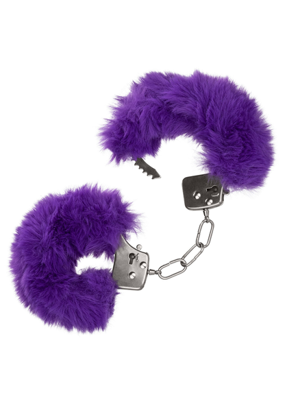CalExotics Ultra Fluffy Furry Cuffs PURPLE - 9