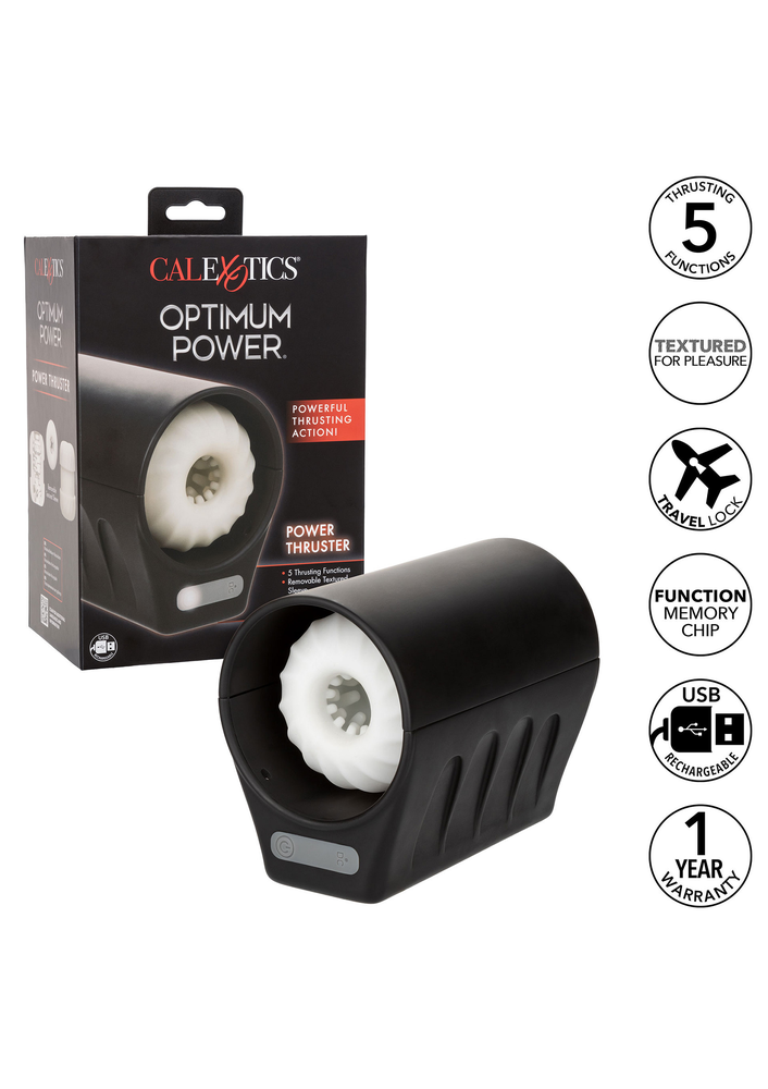 CalExotics Optimum Power Power Thruster BLACK - 6