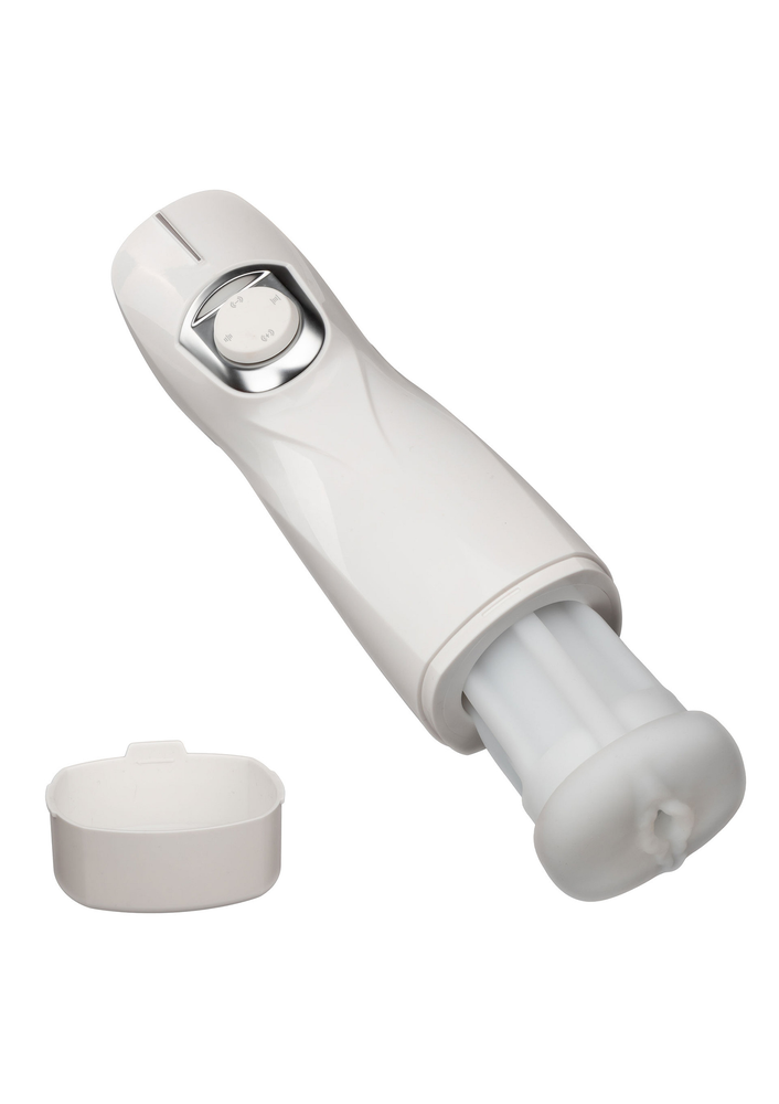 CalExotics Optimum Power Lifelike Pulsar Stroker WHITE - 0