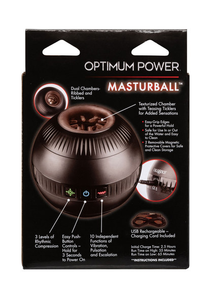 CalExotics Optimum Power Masturball BLACK - 12