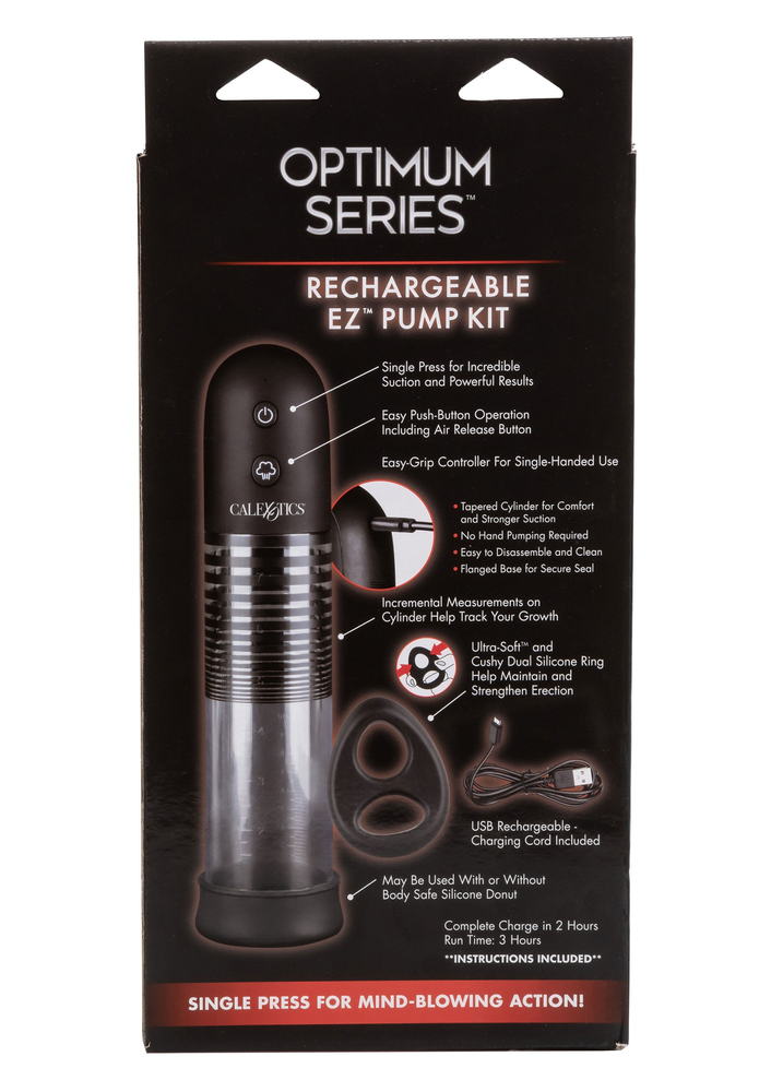 CalExotics Optimum Series Rechargeable EZ Pump Kit BLACK - 10