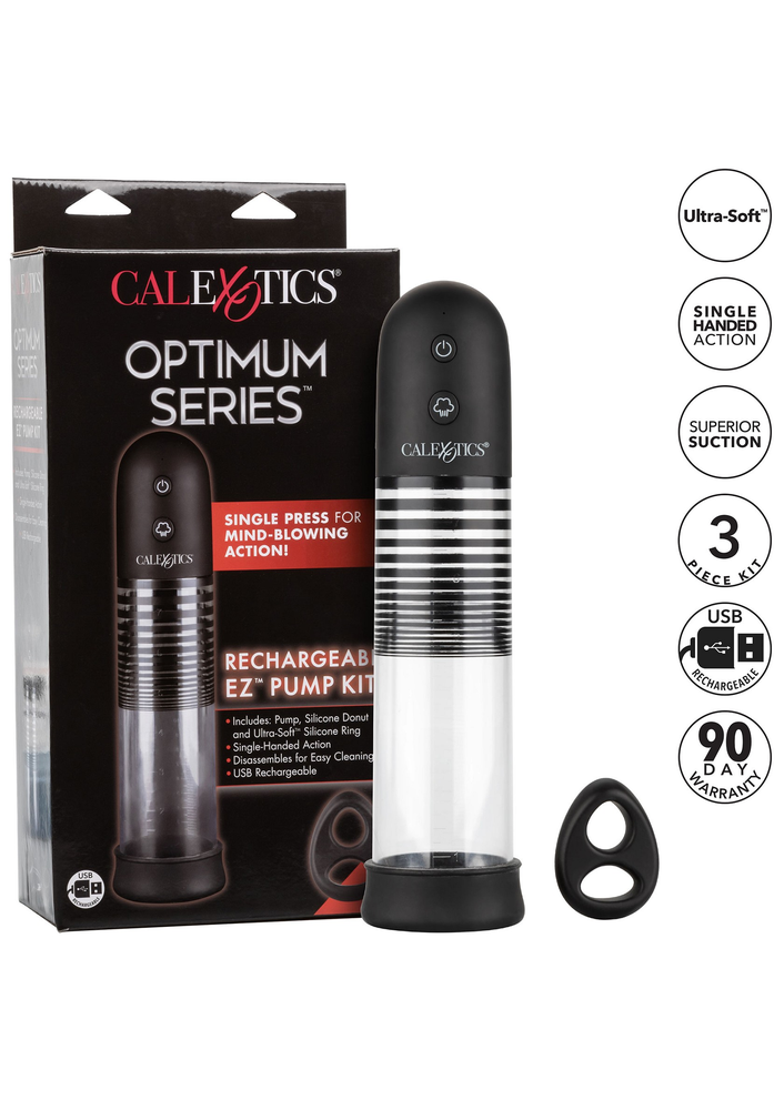 CalExotics Optimum Series Rechargeable EZ Pump Kit BLACK - 1