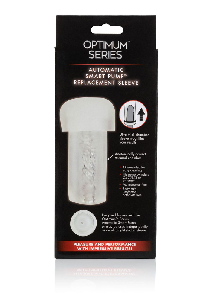 CalExotics Optimum Series Automatic Smart Pump Replacement Sleeve TRANSPA - 4