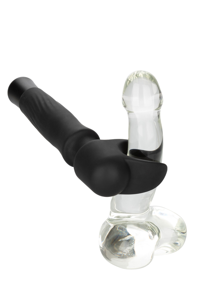 CalExotics Optimum Power Masturwand Vibrating Stroker BLACK - 0