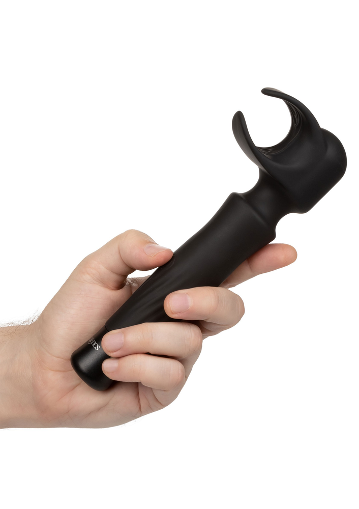 CalExotics Optimum Power Masturwand Vibrating Stroker BLACK - 1